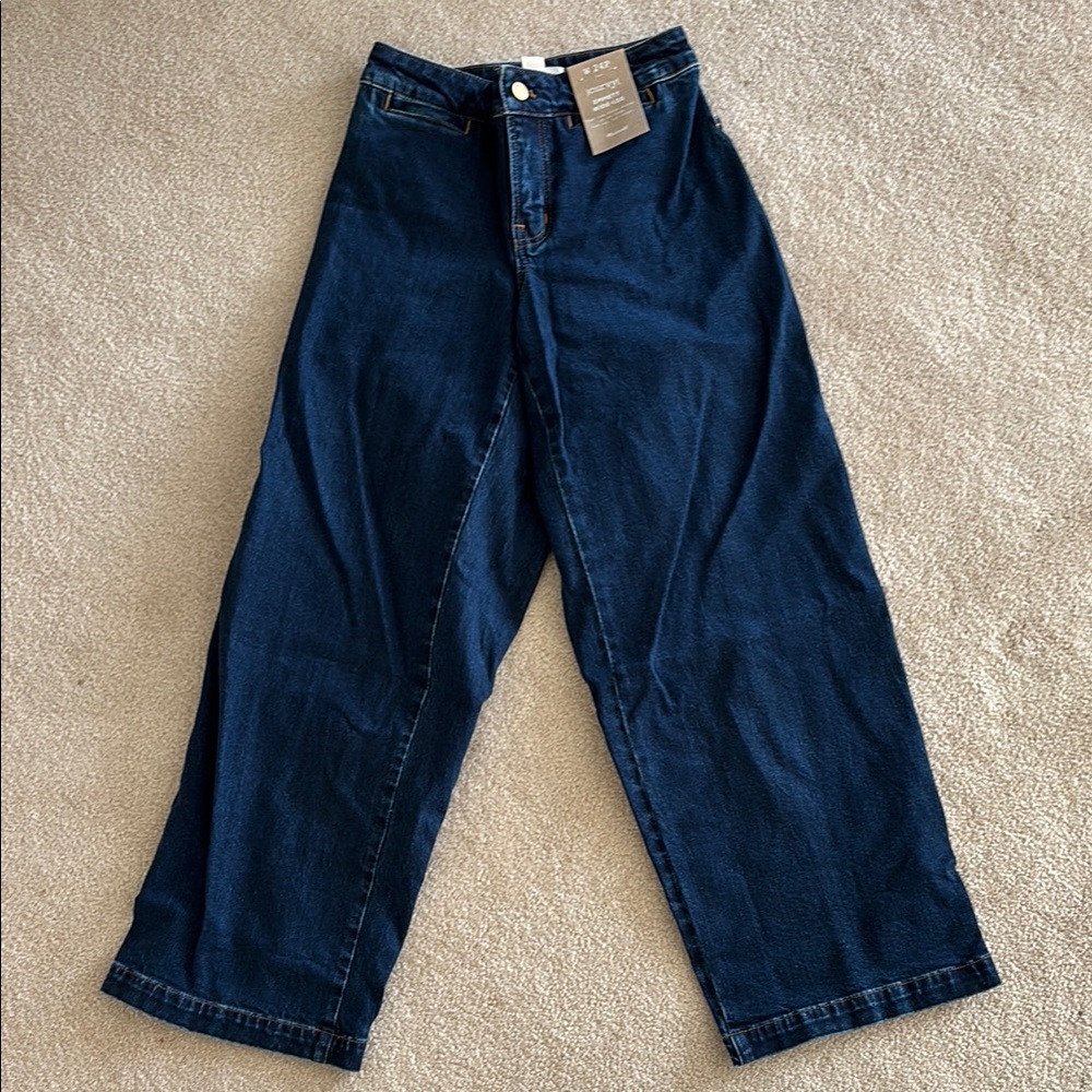 Madewell Relaxed Fit Dark Blue Jeans